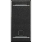Bticino - Manette Axolute symbole STOP 1 module - Anthracite