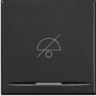 Bticino - Manette Axolute avec symbole Ne Pas Déranger 2 modules - Anthracite