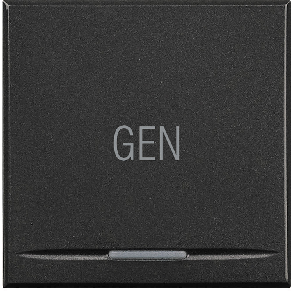 Bticino - Manette Axolute symbole GEN 2 modules - Anthracite