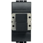 Bticino - Connecteur fibre optique SC Livinglight - Anthracite - 1 module