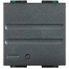 Bticino - Interface Radio Livinglight pour gestion température MyHOME BUS - anthracite