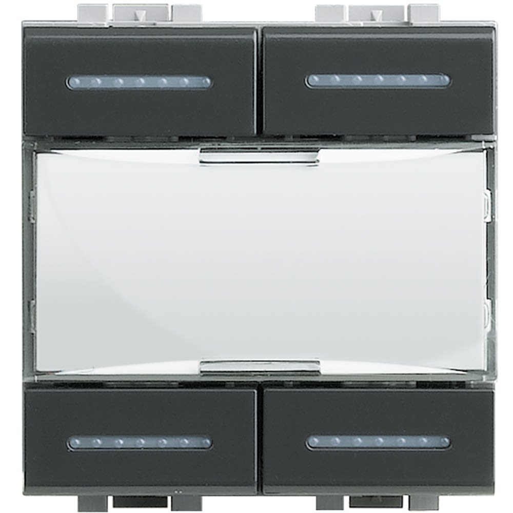 Bticino - Commande 4 scénarios MyHOME_Up Livinglight - anthracite