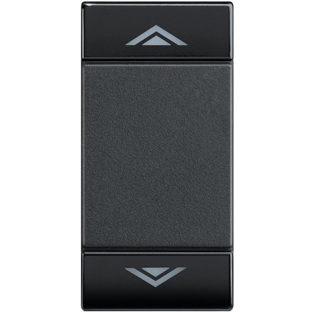 Bticino - Manette Livinglight BUS pour diffusion sonore variation 1 module - anthracite