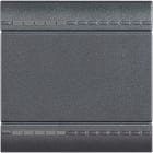 Bticino - Manette Livinglight neutre type bascule 2 modules - anthracite