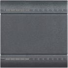 Bticino - Manette Livinglight neutre type bascule 2 modules - anthracite