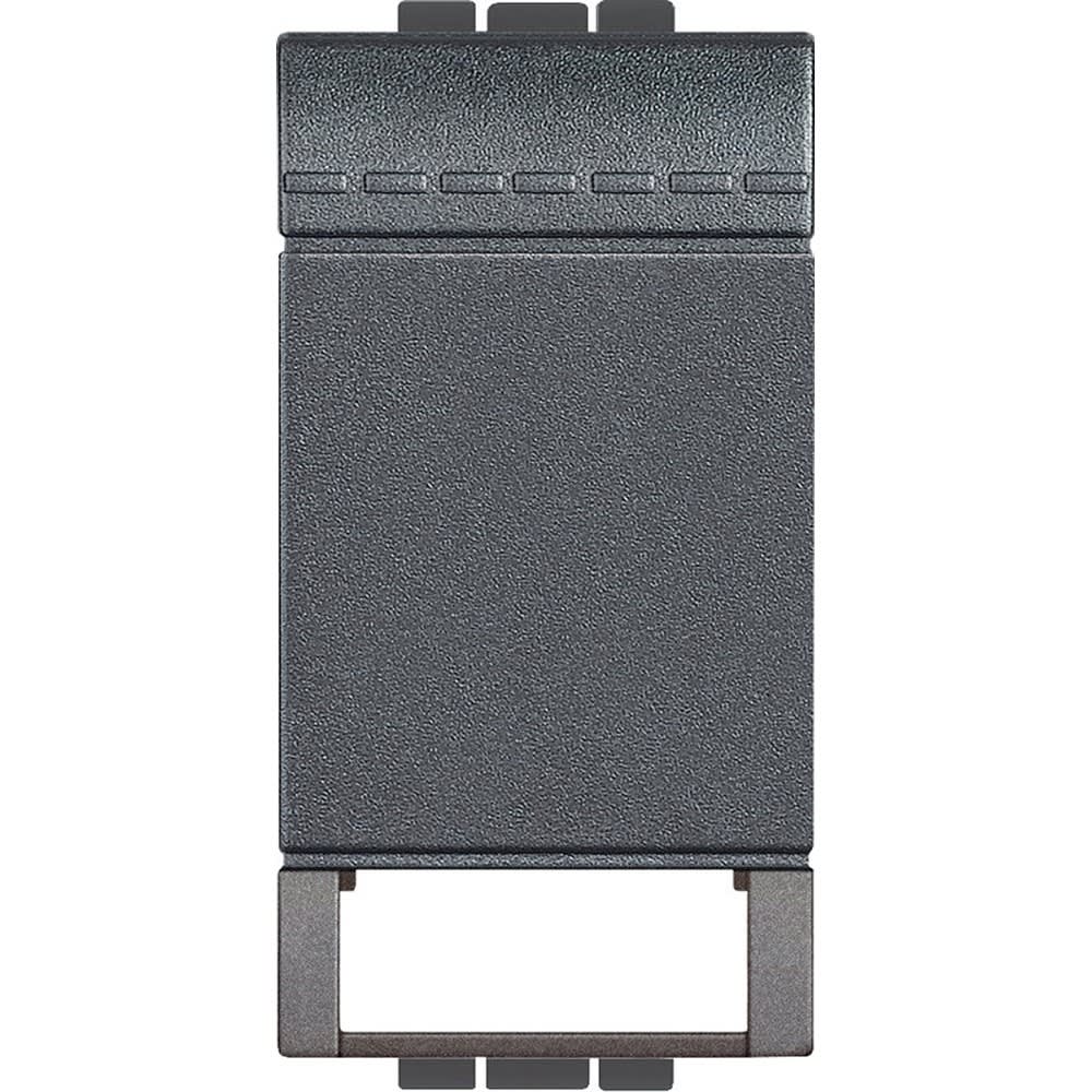 Bticino - Manette Livingligt personnalisable 1 module - Anthracite