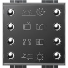 Bticino - Commande 8 boutons-poussoirs MyHOME_Up Livinglight