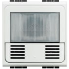 Bticino - Détecteur de mouvements/luminosité avec poussoir Livinglight BUS - blanc