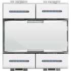 Bticino - Commande 4 scénarios MyHOME_Up Livinglight - blanc