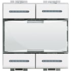 Bticino - Commande KNX Livinglight - 4 touches / 4 appuis - blanc