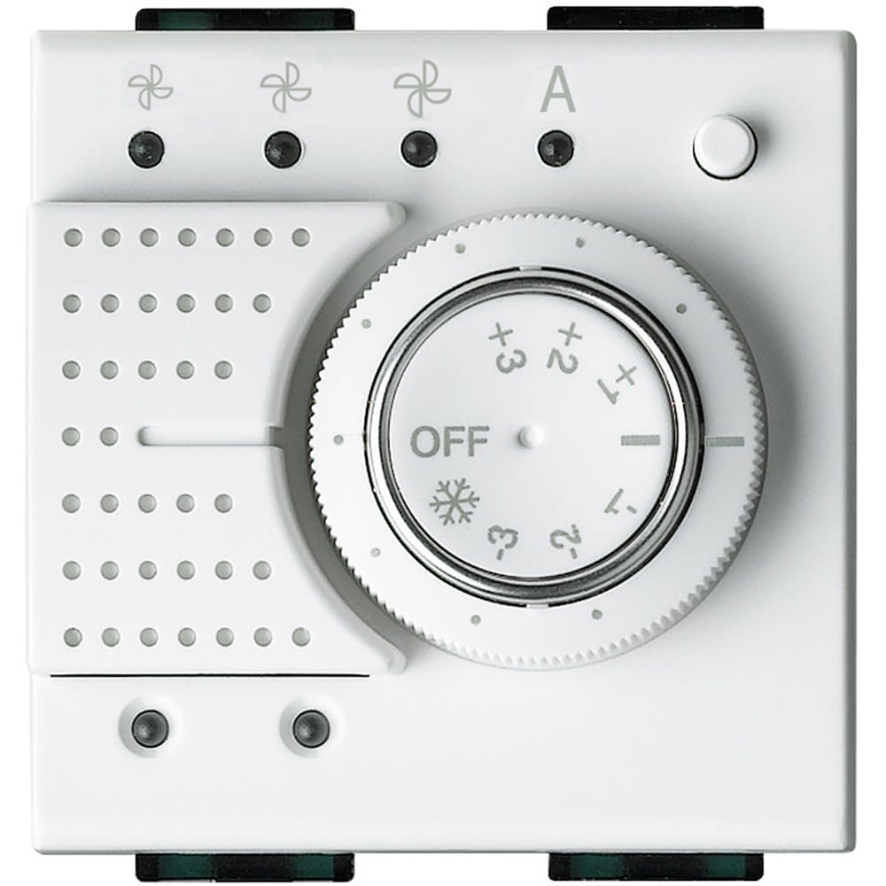 Bticino - Sonde avec commande pour ventilo-convecteur Livinglight BUS - blanc