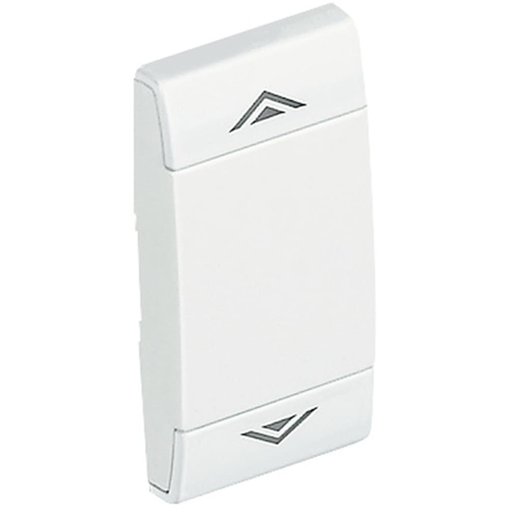 Bticino - Manette Livinglight symbole montée et descente 1 module - blanc