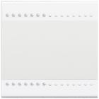 Bticino - Manette Livinglight neutre type bascule 2 modules - blanc