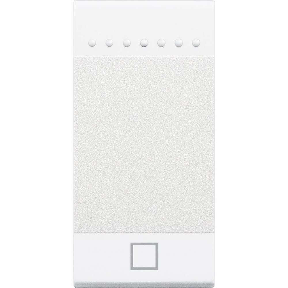 Bticino - Manette Livinglight symbole STOP 1 module - blanc