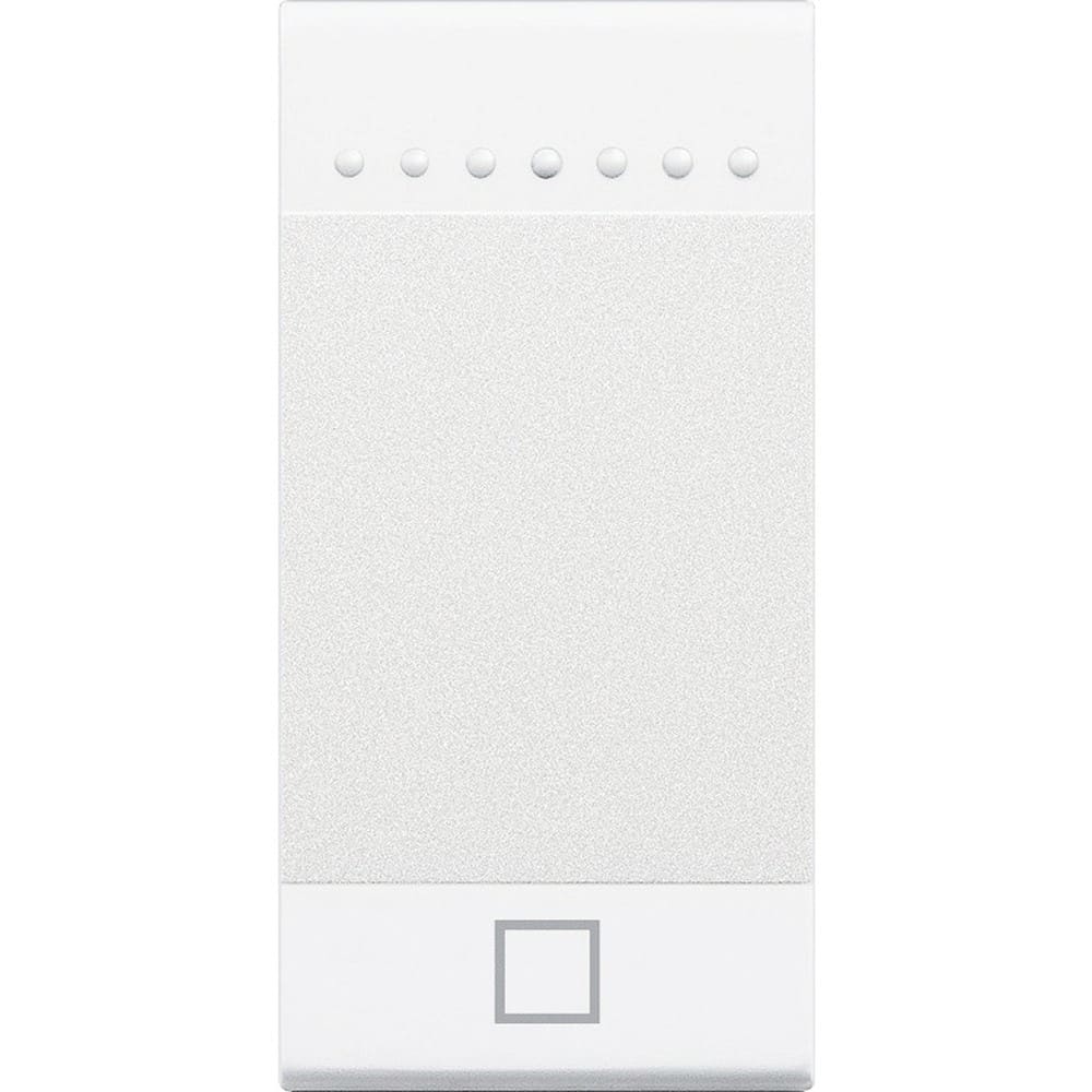 Bticino - Manette Livinglight symbole STOP 1 module - blanc