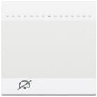 Bticino - Manette Livinglight avec symbole Ne Pas Déranger 2 modules - blanc