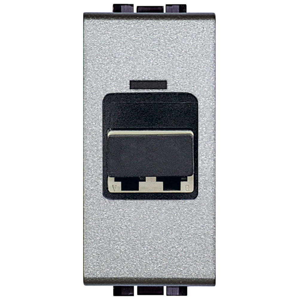 Bticino - Connecteur d'accouplement pour fibre optique Livinglight - Tech - 1 module