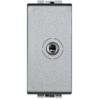 Bticino - Connecteur jack femelle 3,5mm Livinglight à visser - Tech - 1 module