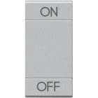 Bticino - Manette Livinglight symbole ON et OFF 1 module - Tech