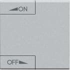 Bticino - Manette Livinglight BUS pour diffusion sonore variation 2 modules - blanc