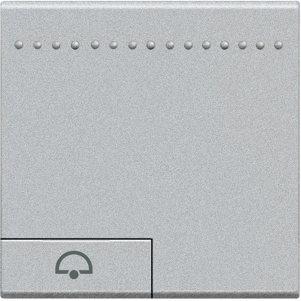 Bticino - Manette Livinglight symbole sonnette 2 modules - Tech