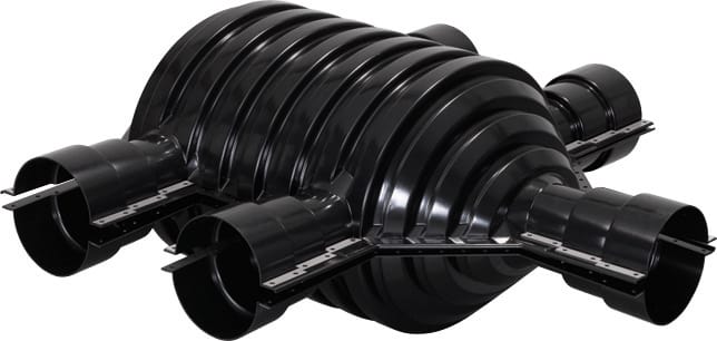 Uponor - ECOFLEX KIT ISOLÉ EN H (TÉ DOUBLE) 200/175/140