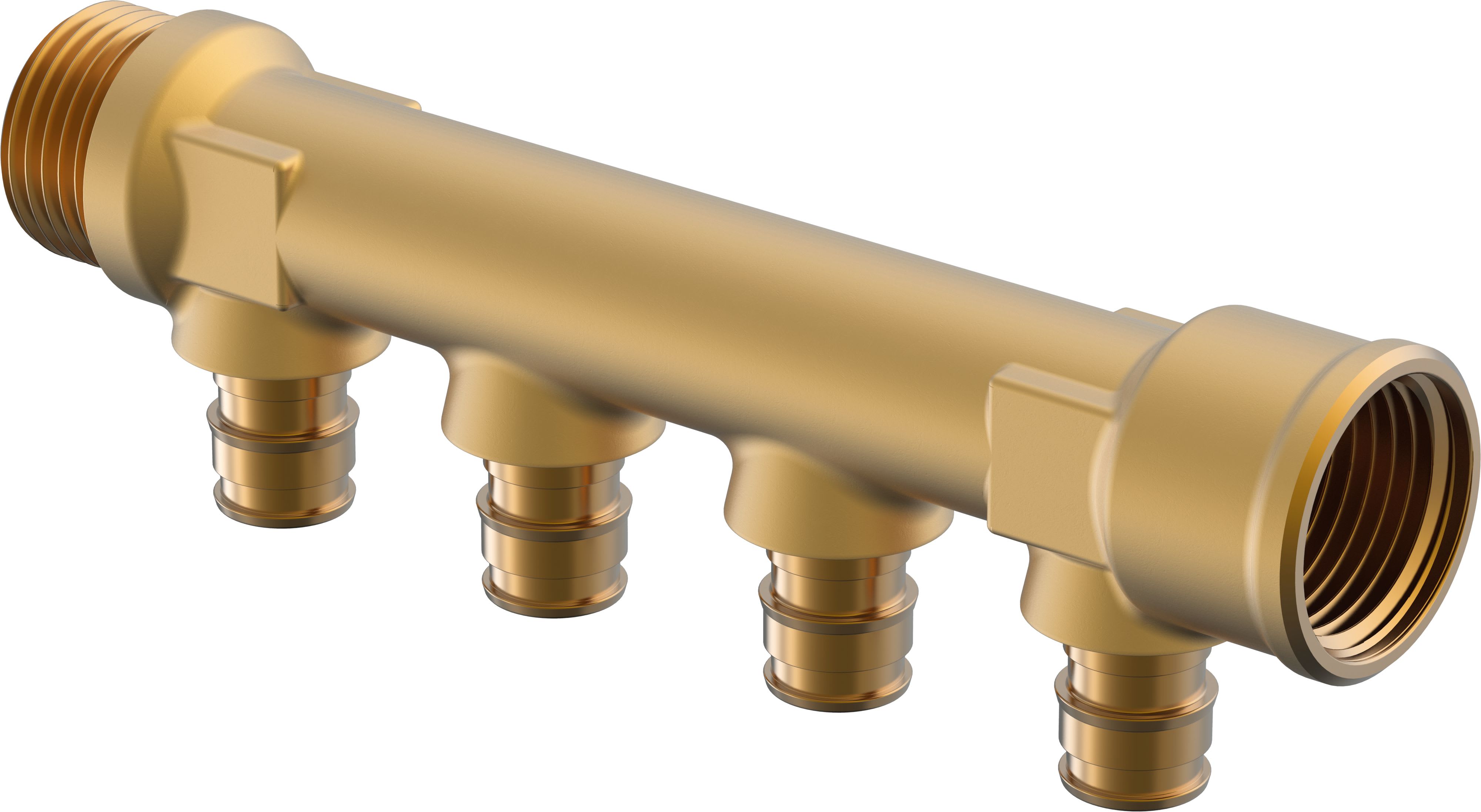 Uponor - Q&E COLLECTEUR MÂLE/FEMELLE PL 3/4"MT/FT 3X16 C/C35MM