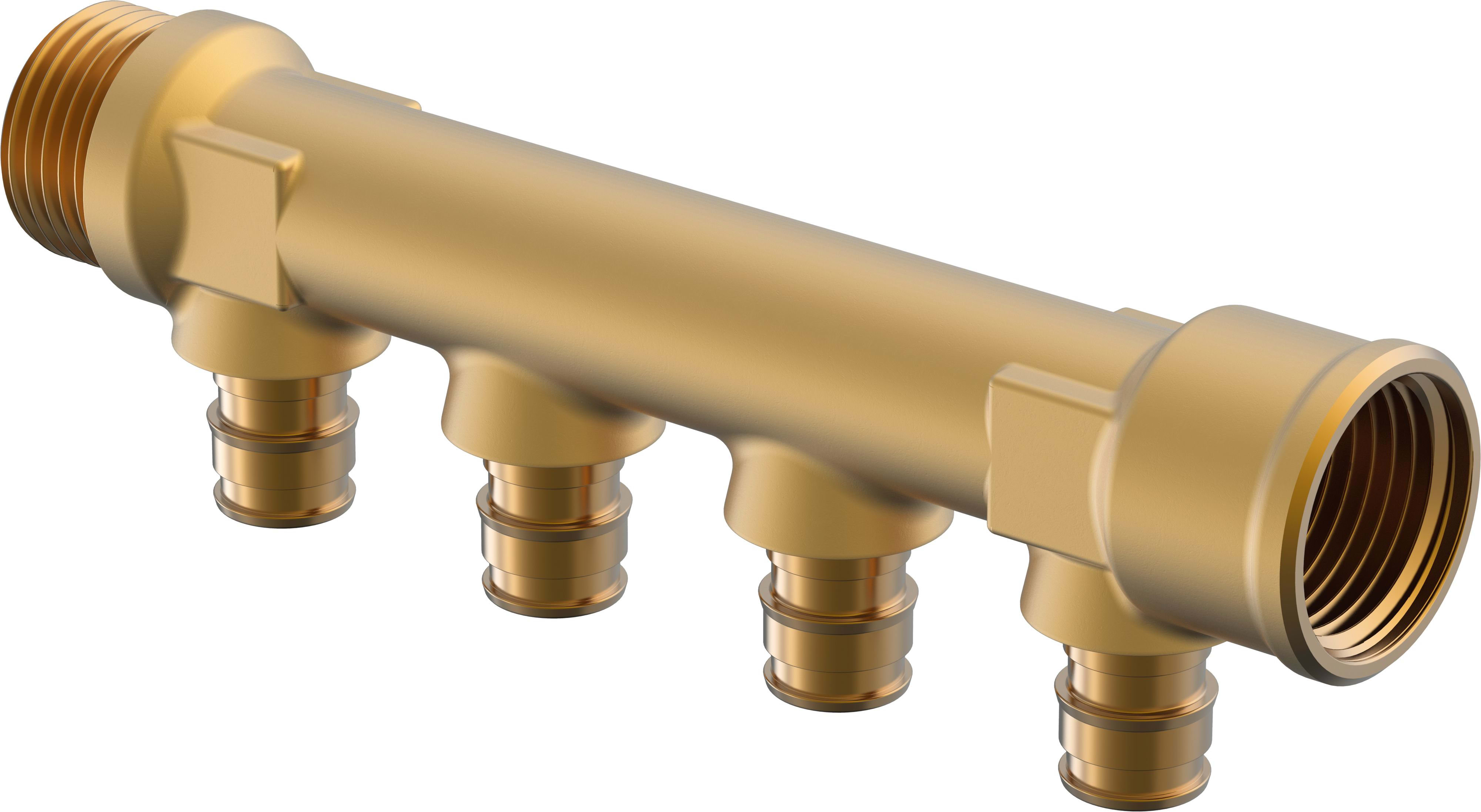 Uponor - Q&E COLLECTEUR MÂLE/FEMELLE PL 3/4"MT/FT 2X16 C/C35MM