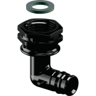 Uponor - Q&E COUDE ÉCROU TOURNANT PPSU 20-G1/2"SN