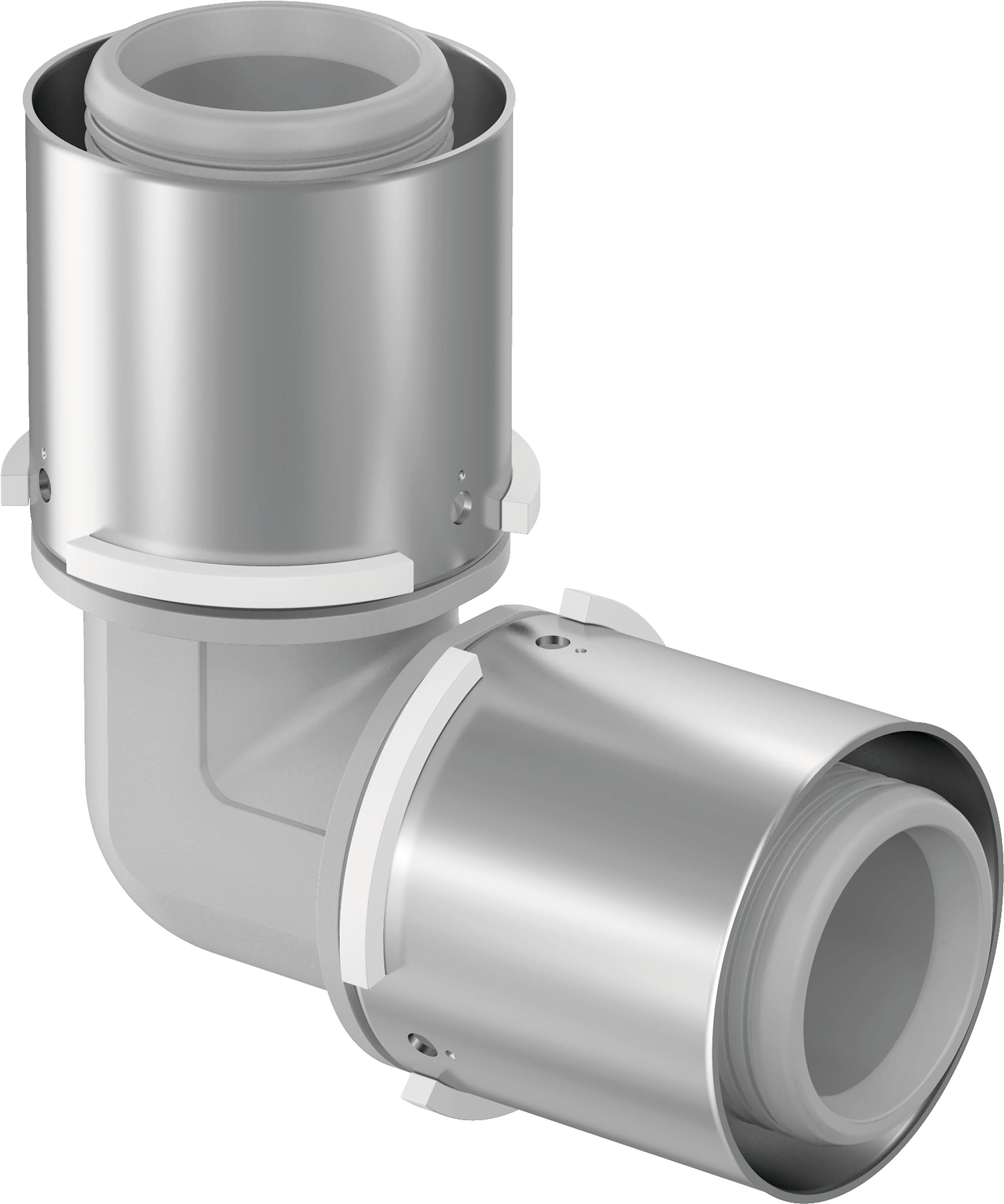 Uponor - S-PRESS COUDE 90° À SERTIR PPSU 50-50