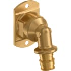 Uponor - SMART AQUA COUDE ENCASTRABLE Q&E UP PL 16-RP1/2"FT