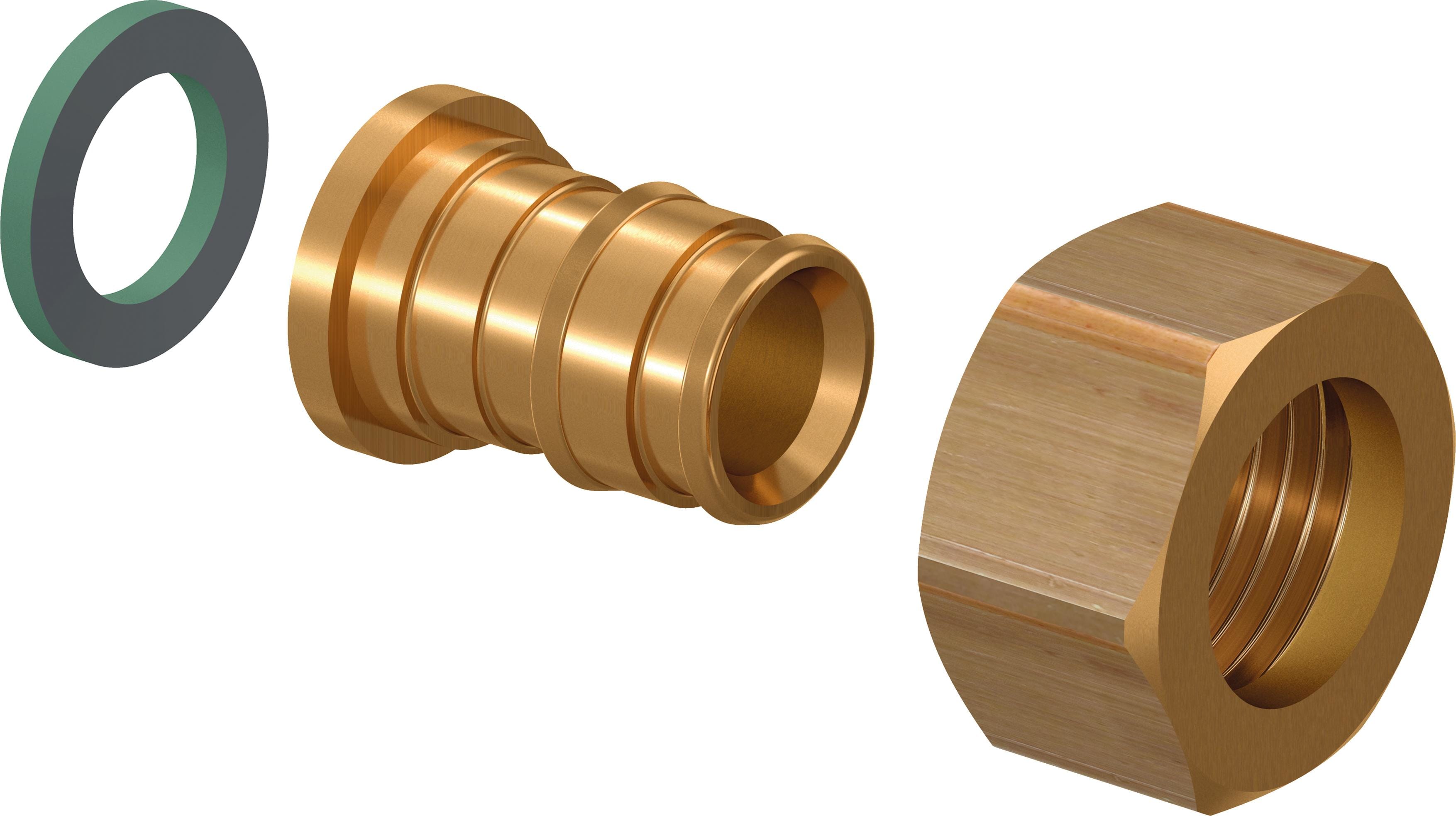 Uponor - Q&E RACCORD ÉCROU TOURNANT PL 20-G3/4"SN