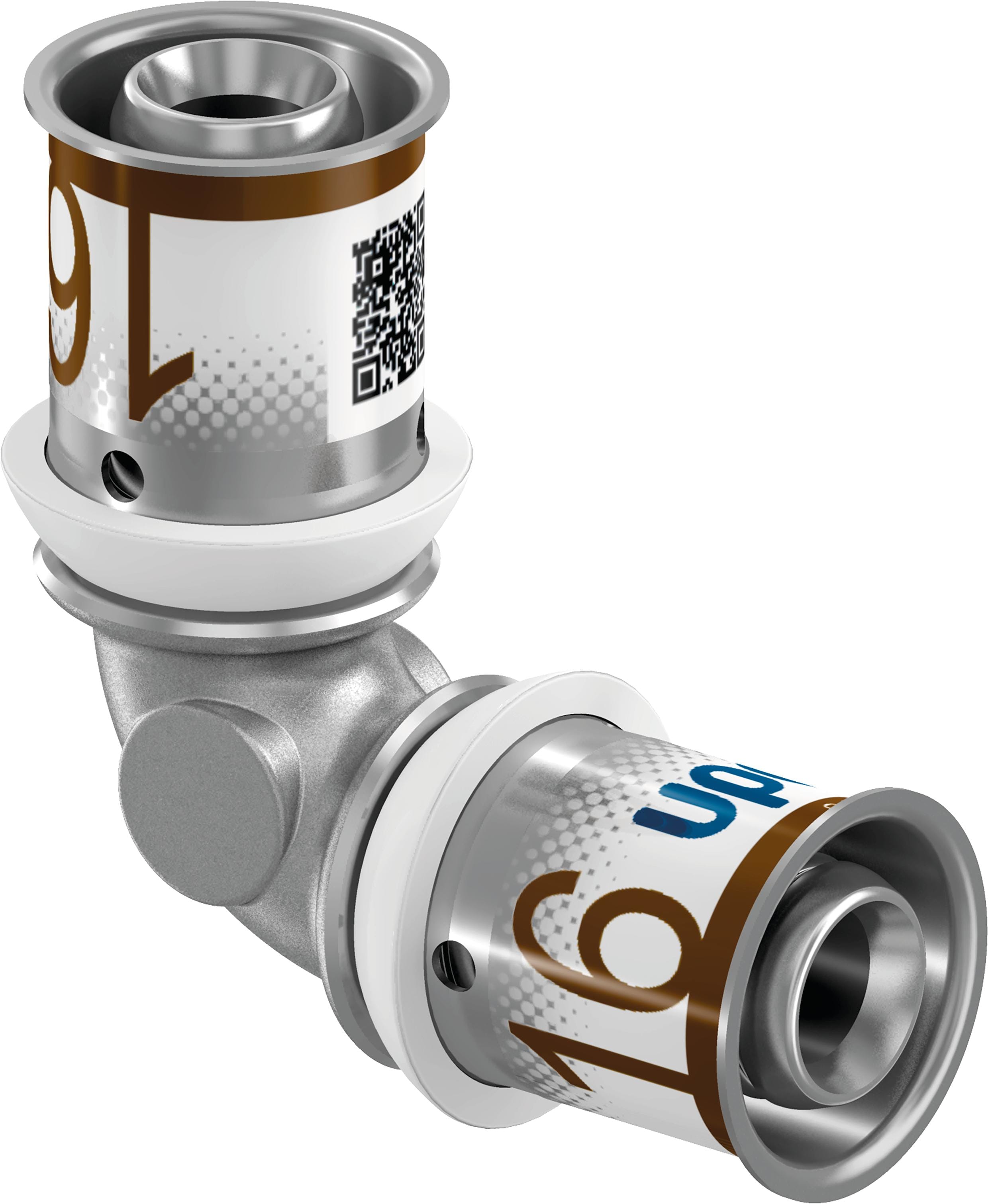 Uponor - S-PRESS PLUS COUDE 90° A SERTIR LONG 32-32