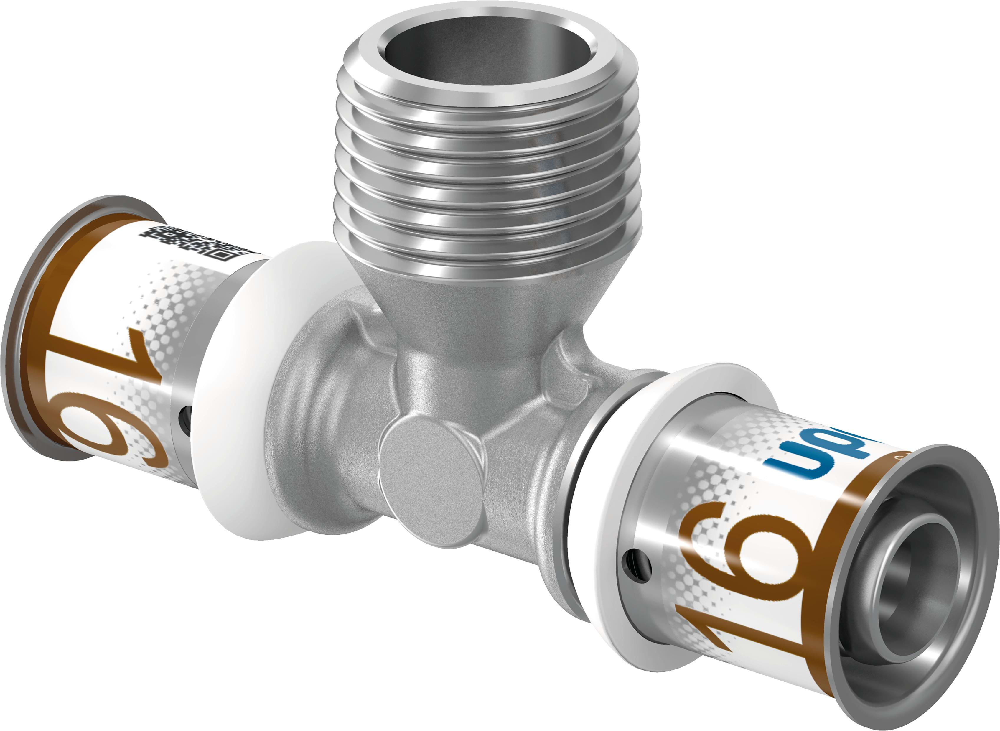 Uponor - S-PRESS PLUS TÉ MÂLE 25-R3/4"MT-25
