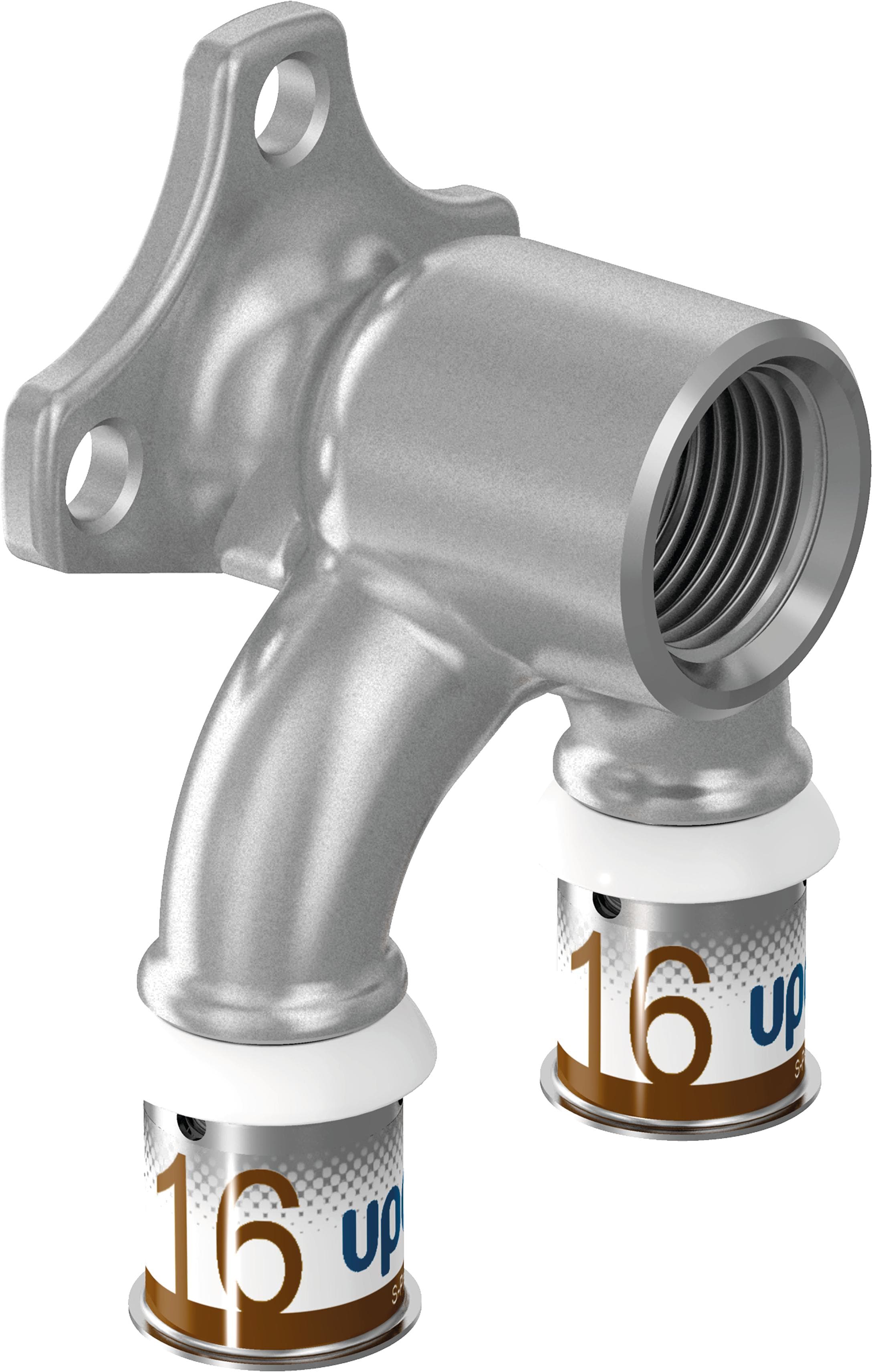 Uponor - S-PRESS PLUS RACCORD MURAL BOUCLE D'EAU A SERTIR 20-RP1/2"FT-16