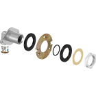 Uponor - S-PRESS PLUS TRAVERSÉE DE PAROI COUDÉE LWC 16-RP1/2"FT L=35