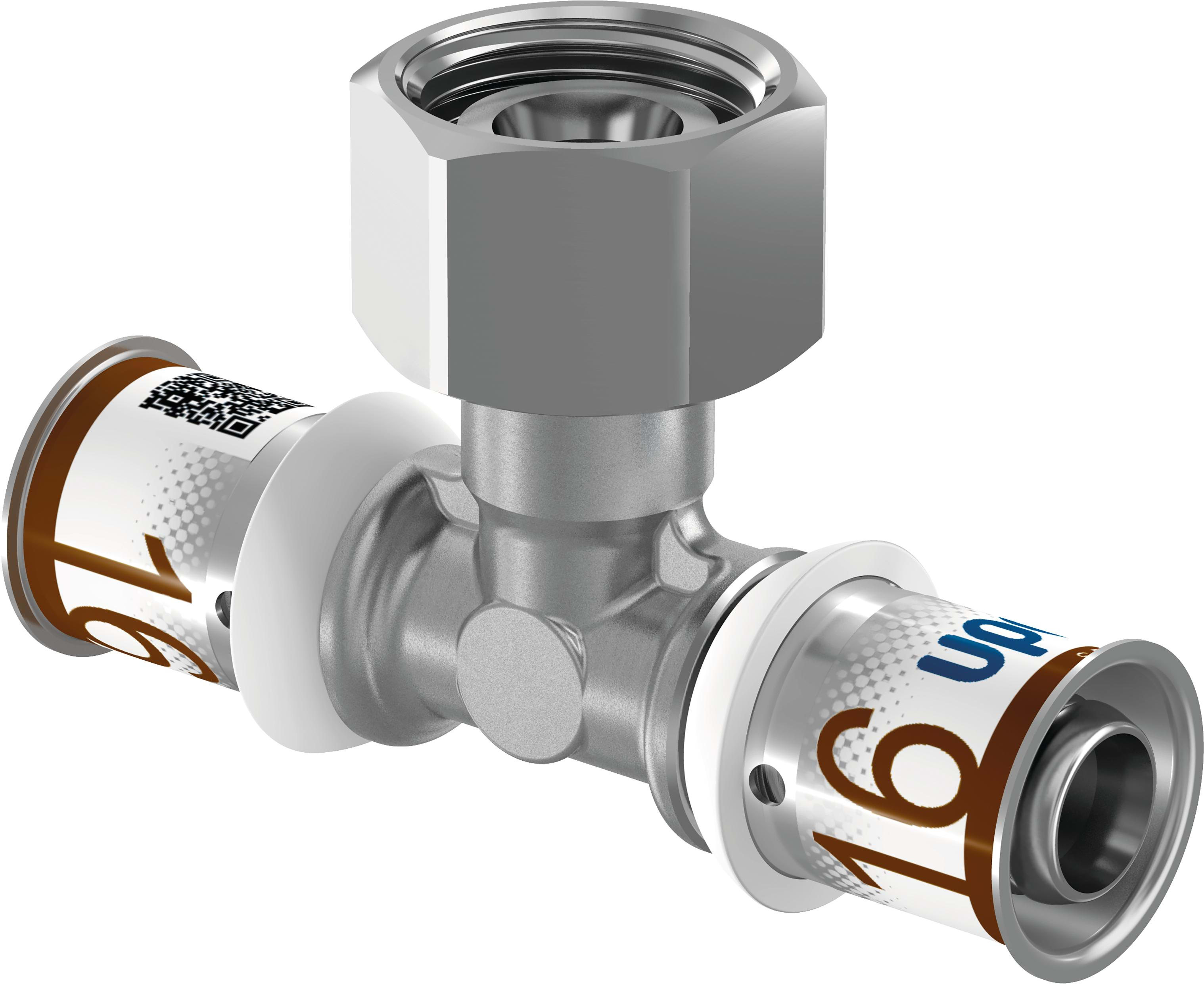 Uponor - S-PRESS PLUS TÉ POUR CHASSE D?EAU GEBERIT 16-G1/2"FT-16