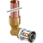 Uponor - S-PRESS PLUS RADI CANNE COUDEE 90° A SERTIR NON ETAME 16-15CU L=250MM