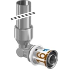 Uponor - S-PRESS PLUS RADI CANNE COUDEE 90° A SERTIR ETAME 16-15CU L=350MM