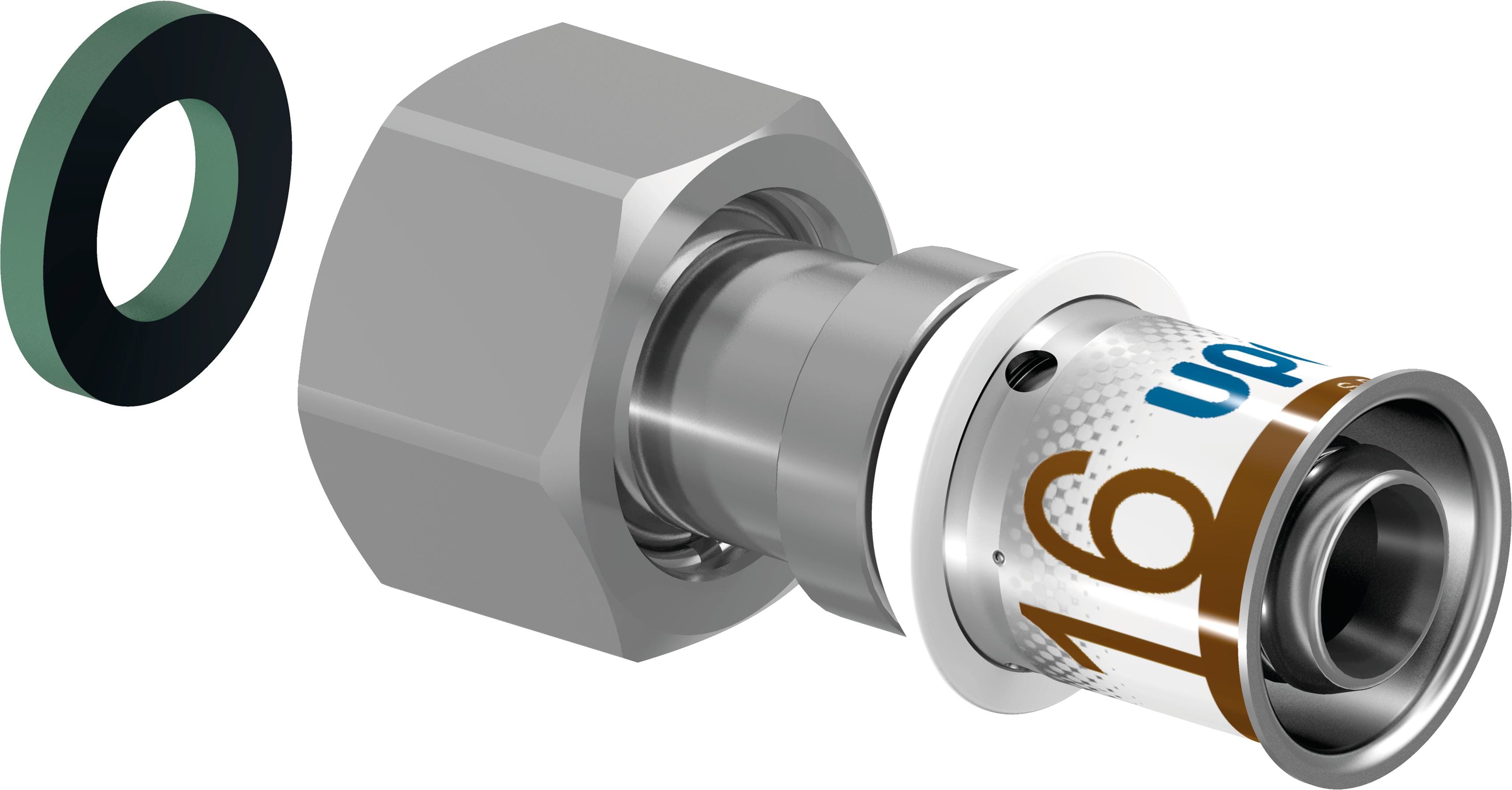 Uponor - S-PRESS PLUS RACCORD A SERTIR ECROU LIBRE FEMELLE 16-G3/8"SN