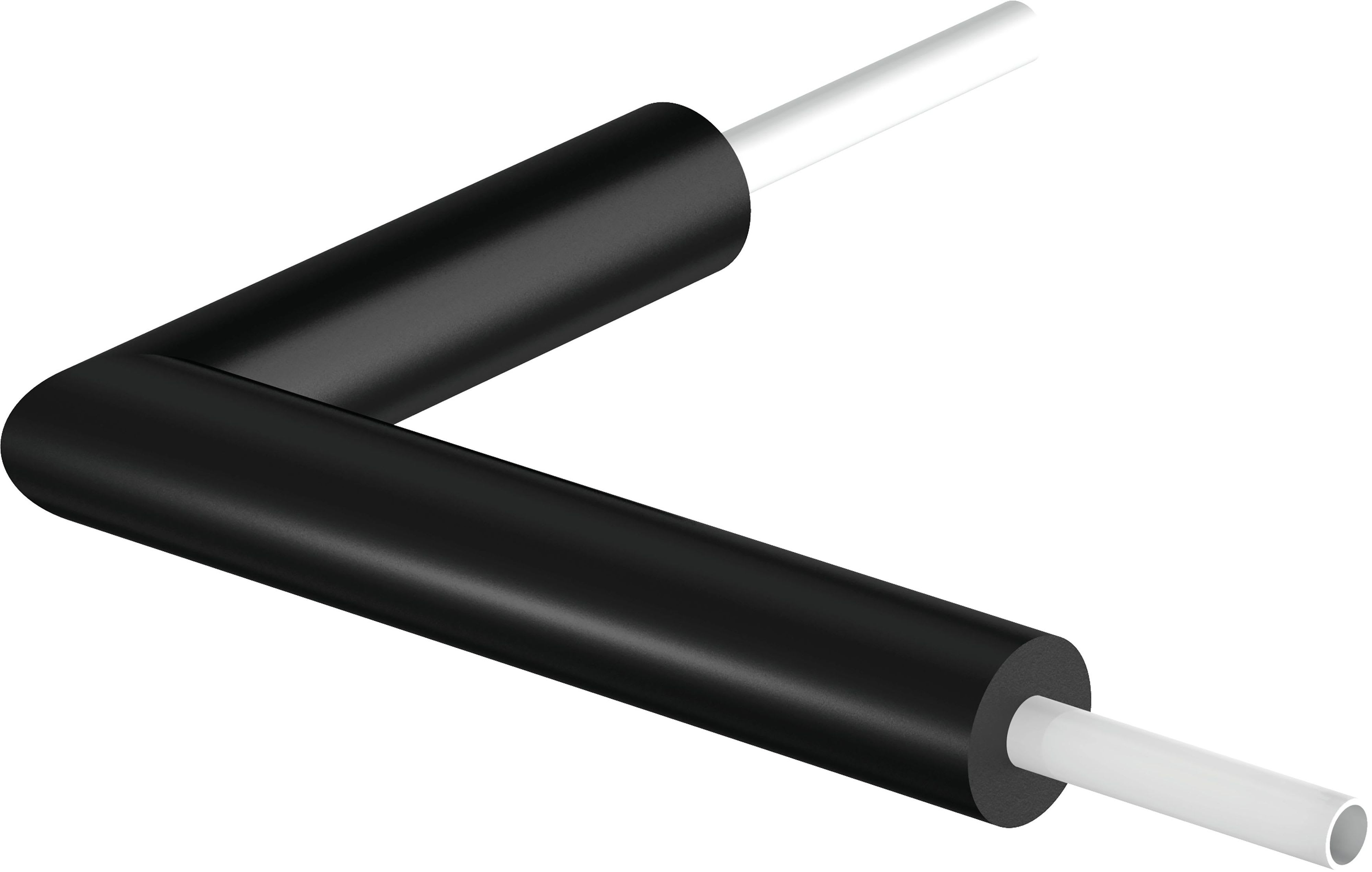 Uponor - ECOFLEX HCE COUDE 90° PRÉ-ISOLÉ SINGLE 50X4,6/140