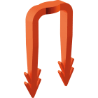 Uponor - FIX CLOU POUR RAIL DE FIXATION