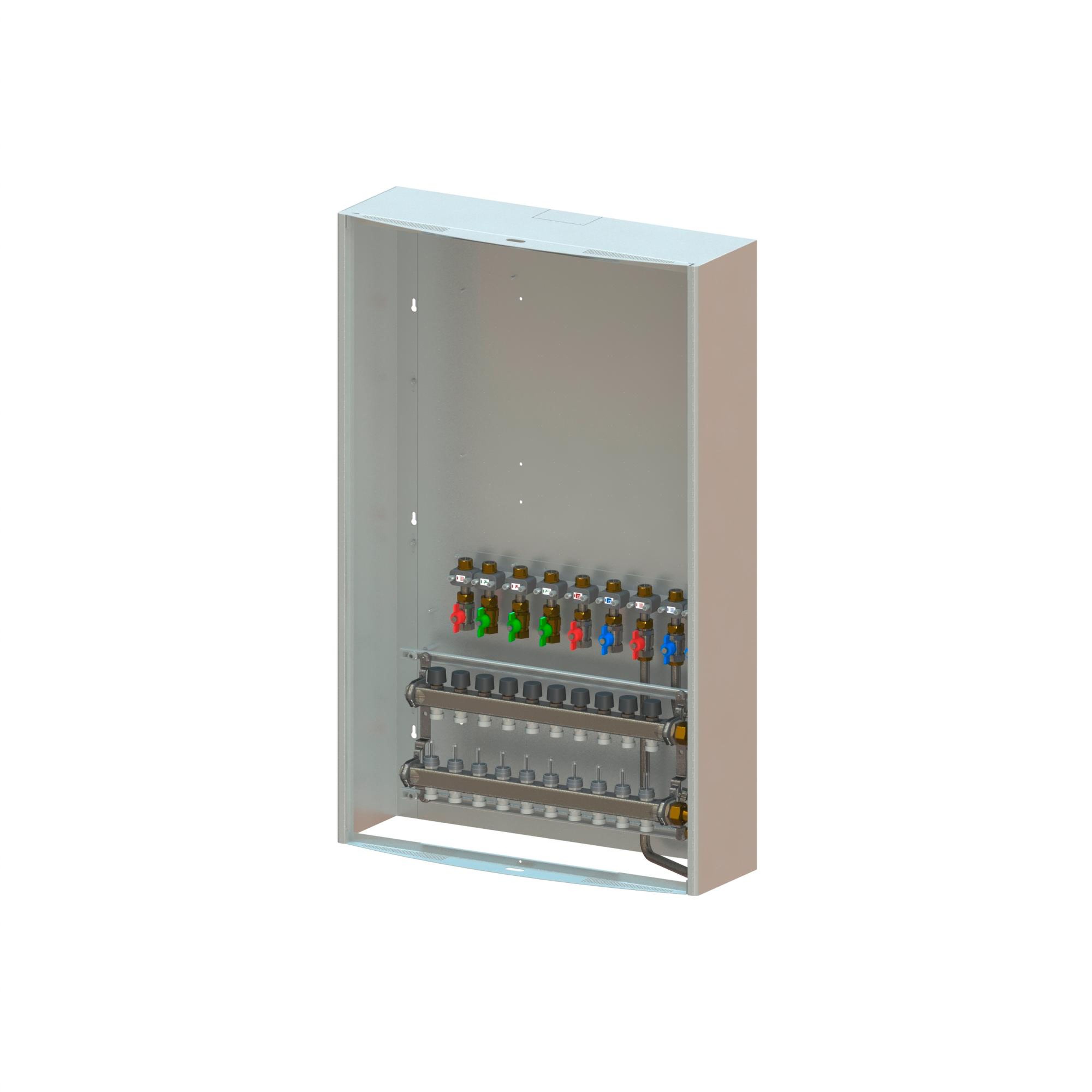 Uponor - UPONOR COMBI PORT PRO COFFRET MURAL UFH 6X