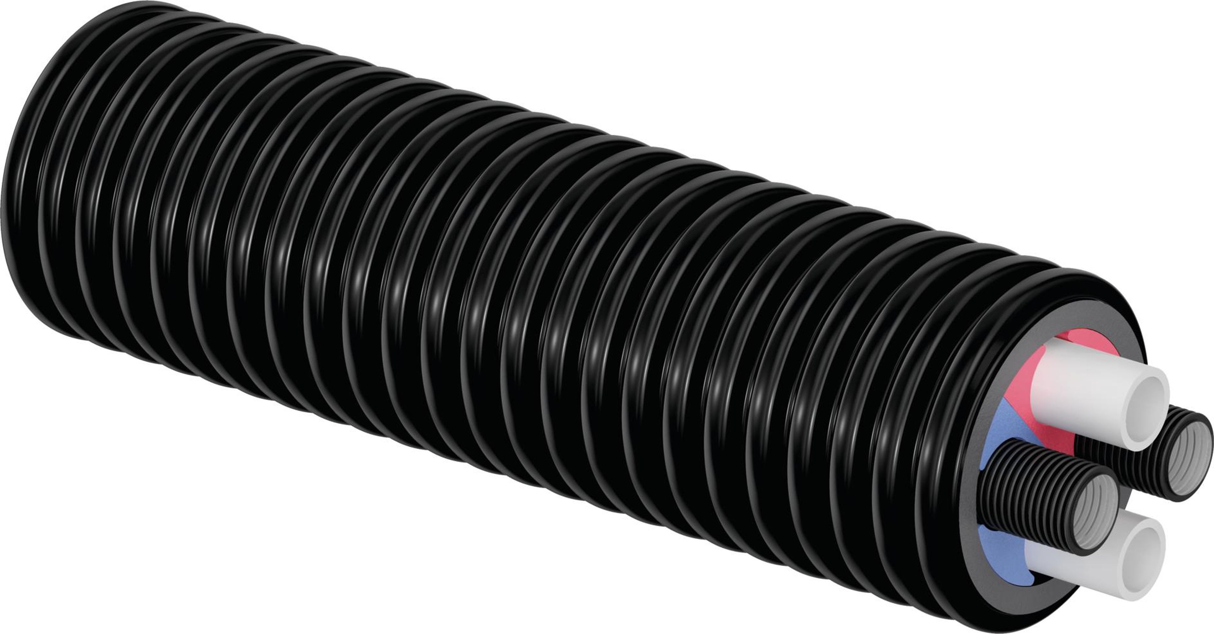 Uponor - UPONOR ECOFLEX THERMO TWIN HP (SPECIAL POMPE A CHALEUR) 2X32X2.9-2X32X3.5/140