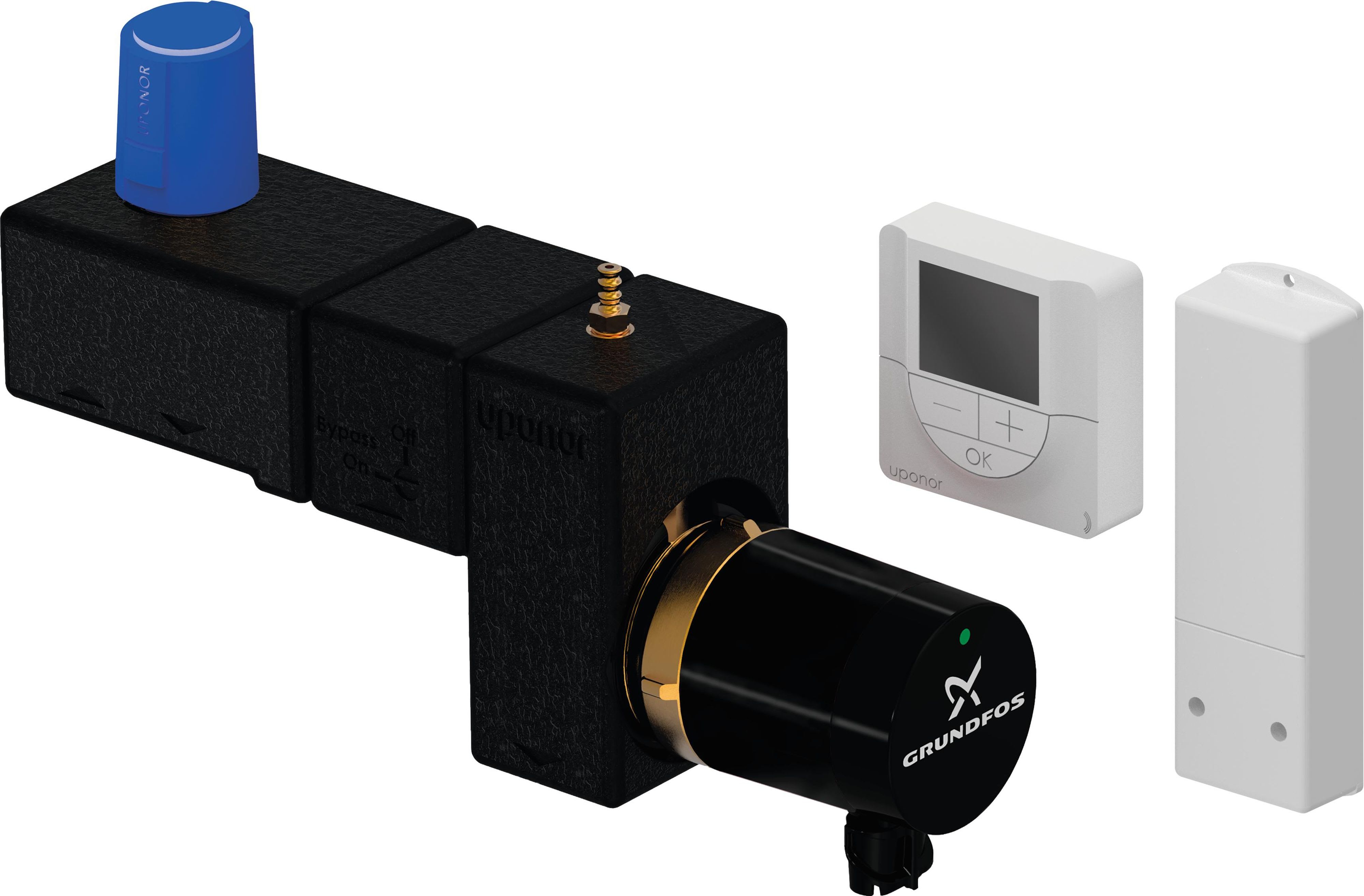 Uponor - UPONOR FLUVIA T CIRCULATEUR PUSH-12 WL-G