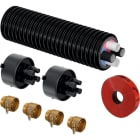 Uponor - ECOFLEX THERMO KIT DE RACCORDEMENT  TWIN HP 2X40X3,7-2X32X3,5/175 L=8M