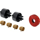Uponor - ECOFLEX THERMO PIPE CONNECTION SET TWIN HP 40X3,7/175