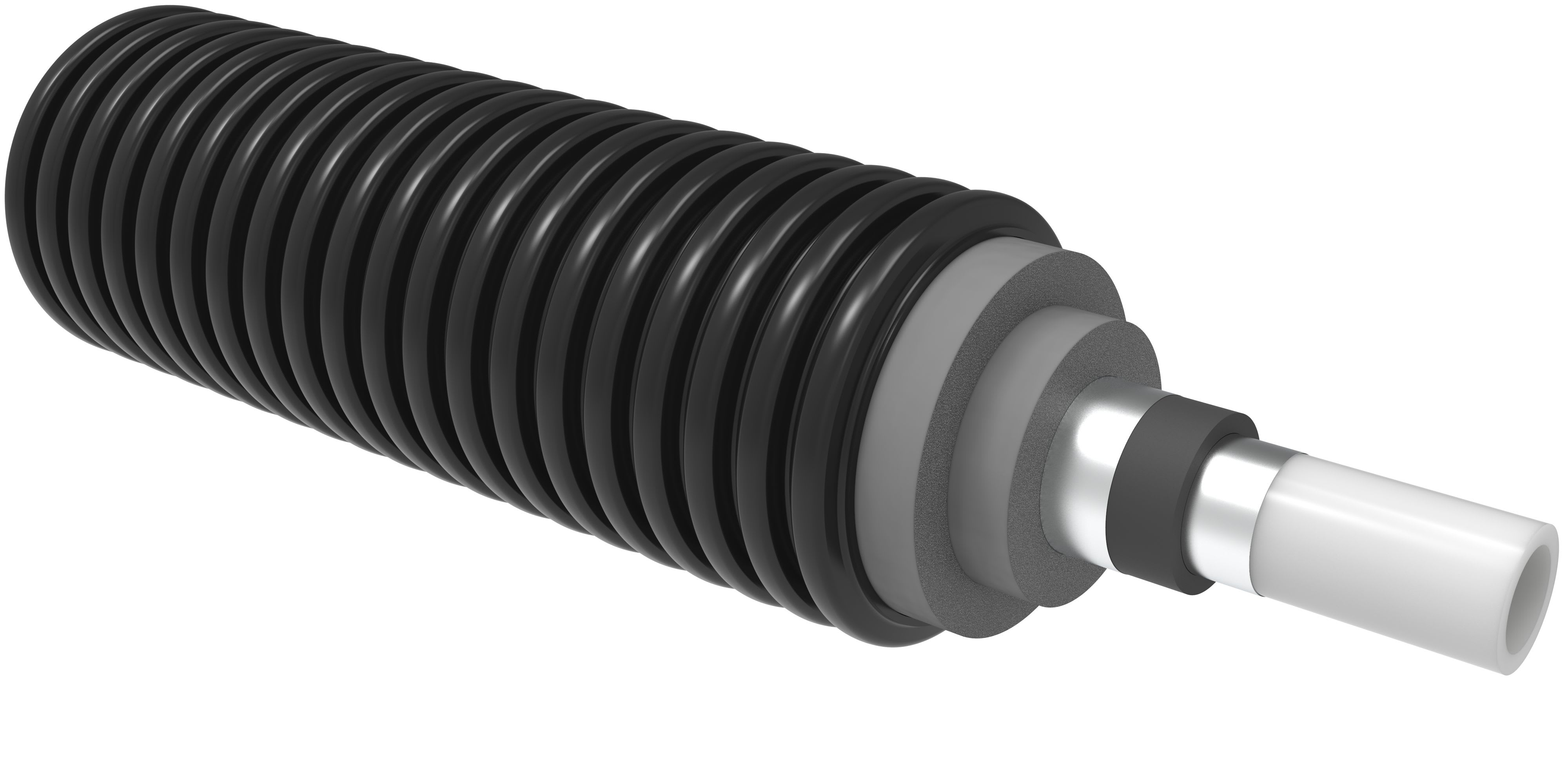 Uponor - ECOFLEX AQUA VIP TUBE PRÉ-ISOLÉES SINGLE 40X5,5/140