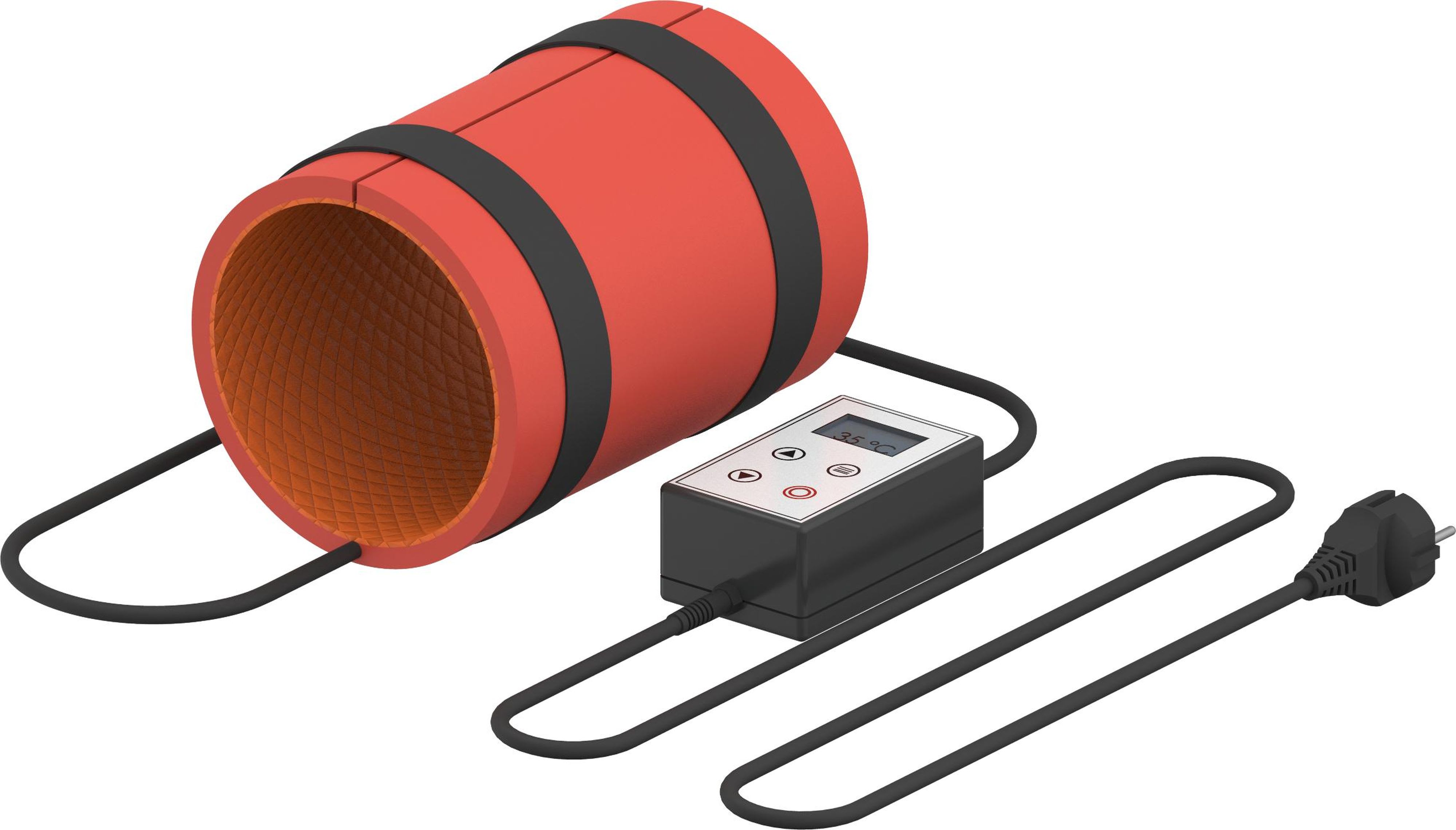 Uponor - UPONOR ECOFLEX MANCHETTE CHAUFFANTE 125