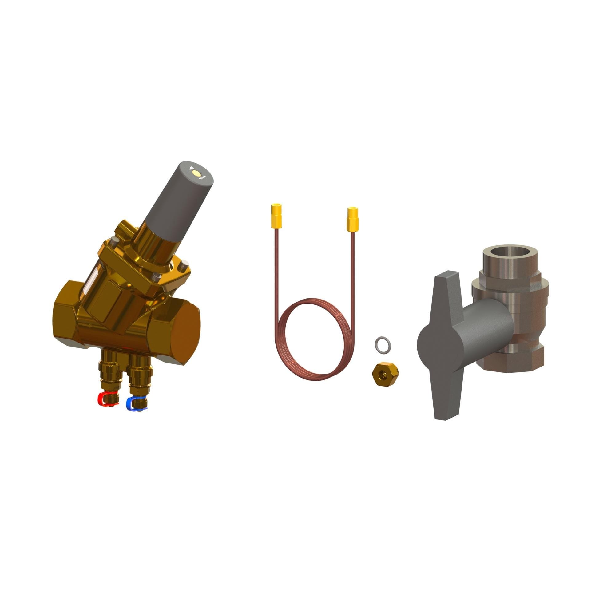 Uponor - COMBI PORT GEN RÉGULATEUR DE PRESSION DIFFÉRENTIELLE (POUR COLONNE MONTANTE) RIS